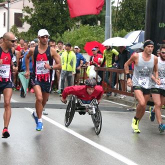 Diecimila sul graticolato 2017, la partenza dei disabili
