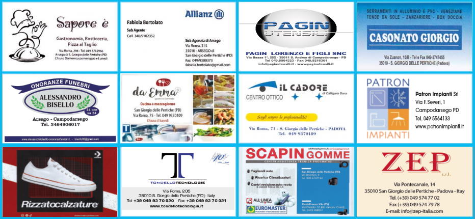 Sponsor Marcia sul graticolato romano