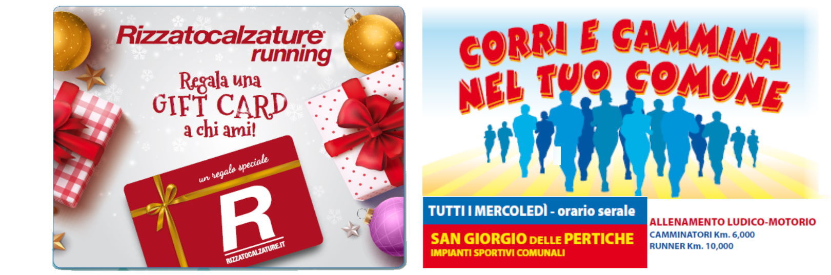 Sponsor prima edizione rizzatocalzature running