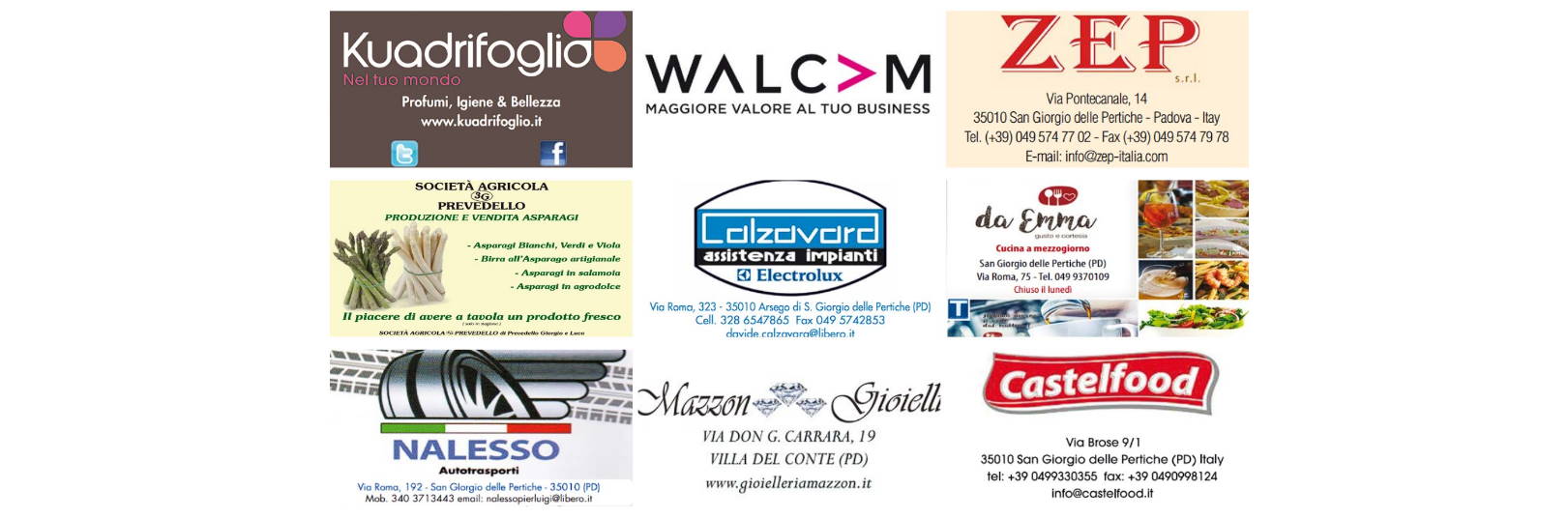 Sponsor prima edizione rizzatocalzature running