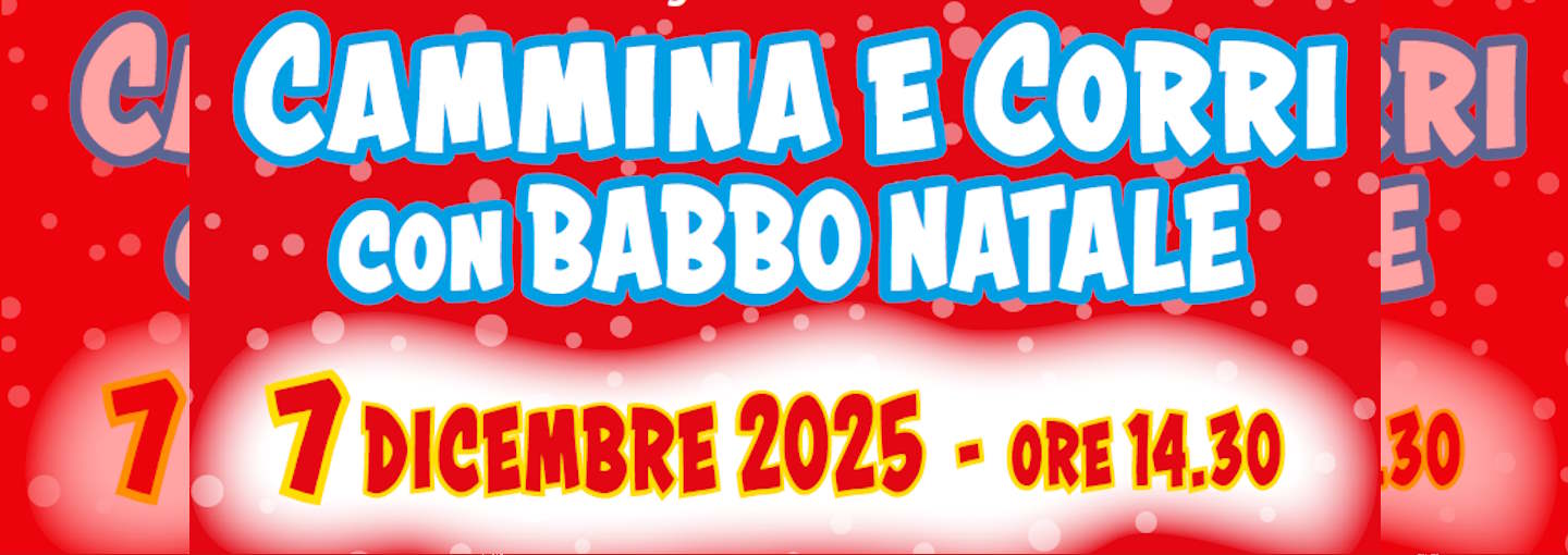 Corri e cammina con babbo natale